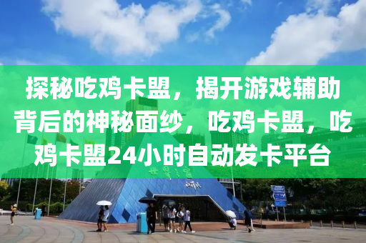 探秘吃鸡卡盟，揭开游戏辅助背后的神秘面纱，吃鸡卡盟，吃鸡卡盟24小时自动发卡平台