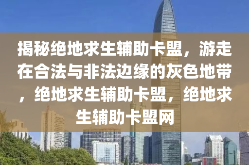 揭秘绝地求生辅助卡盟，游走在合法与非法边缘的灰色地带，绝地求生辅助卡盟，绝地求生辅助卡盟网
