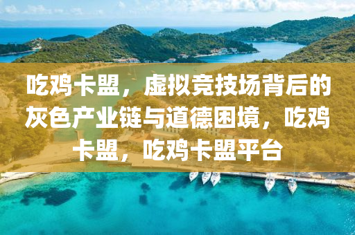 吃鸡卡盟，虚拟竞技场背后的灰色产业链与道德困境，吃鸡卡盟，吃鸡卡盟平台