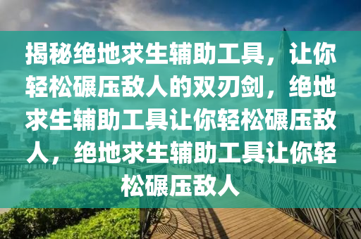 揭秘绝地求生辅助工具，让你轻松碾压敌人的双刃剑，绝地求生辅助工具让你轻松碾压敌人，绝地求生辅助工具让你轻松碾压敌人