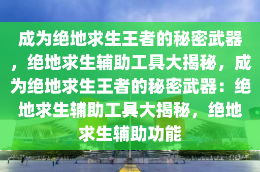 成为绝地求生王者的秘密武器，绝地求生辅助工具大揭秘，成为绝地求生王者的秘密武器：绝地求生辅助工具大揭秘，绝地求生辅助功能