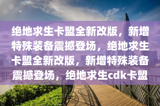 绝地求生卡盟全新改版，新增特殊装备震撼登场，绝地求生卡盟全新改版，新增特殊装备震撼登场，绝地求生cdk卡盟