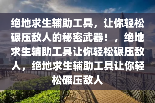 绝地求生辅助工具，让你轻松碾压敌人的秘密武器！，绝地求生辅助工具让你轻松碾压敌人，绝地求生辅助工具让你轻松碾压敌人