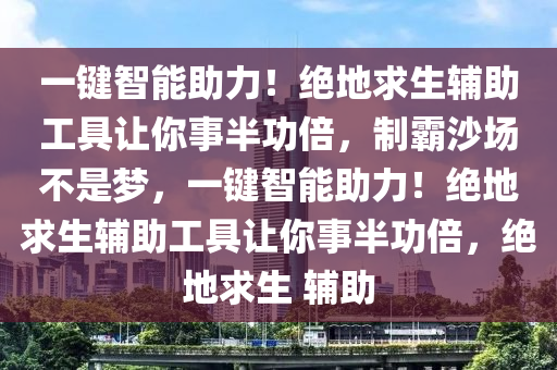 一键智能助力！绝地求生辅助工具让你事半功倍，制霸沙场不是梦，一键智能助力！绝地求生辅助工具让你事半功倍，绝地求生 辅助