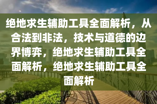 绝地求生辅助工具全面解析，从合法到非法，技术与道德的边界博弈，绝地求生辅助工具全面解析，绝地求生辅助工具全面解析