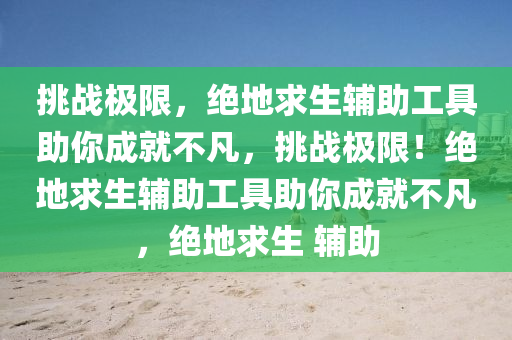挑战极限，绝地求生辅助工具助你成就不凡，挑战极限！绝地求生辅助工具助你成就不凡，绝地求生 辅助