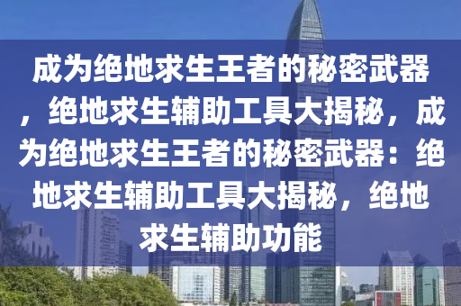 成为绝地求生王者的秘密武器，绝地求生辅助工具大揭秘，成为绝地求生王者的秘密武器：绝地求生辅助工具大揭秘，绝地求生辅助功能