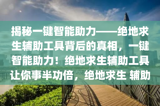 揭秘一键智能助力——绝地求生辅助工具背后的真相，一键智能助力！绝地求生辅助工具让你事半功倍，绝地求生 辅助