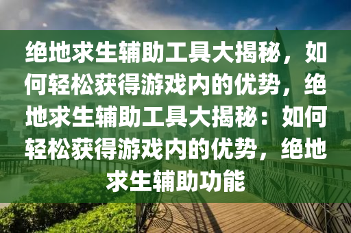 绝地求生辅助工具大揭秘，如何轻松获得游戏内的优势，绝地求生辅助工具大揭秘：如何轻松获得游戏内的优势，绝地求生辅助功能