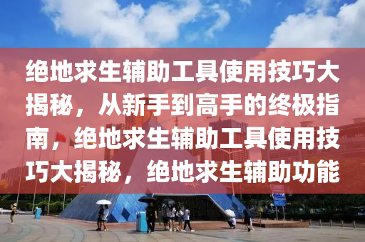 绝地求生辅助工具使用技巧大揭秘，从新手到高手的终极指南，绝地求生辅助工具使用技巧大揭秘，绝地求生辅助功能