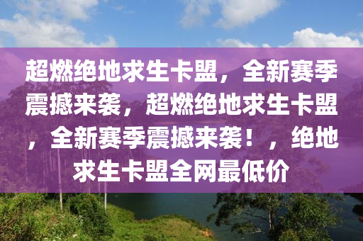 超燃绝地求生卡盟，全新赛季震撼来袭，超燃绝地求生卡盟，全新赛季震撼来袭！，绝地求生卡盟全网最低价