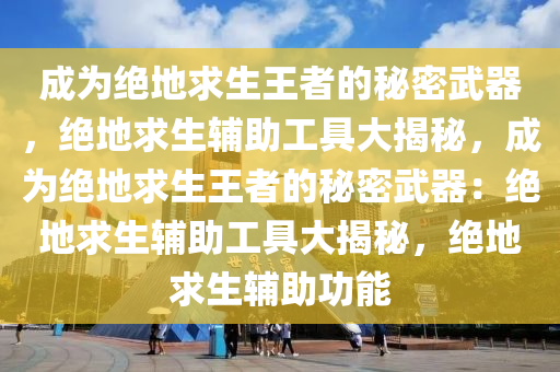 成为绝地求生王者的秘密武器，绝地求生辅助工具大揭秘，成为绝地求生王者的秘密武器：绝地求生辅助工具大揭秘，绝地求生辅助功能