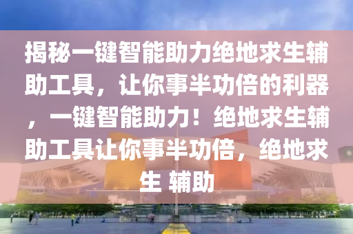 揭秘一键智能助力绝地求生辅助工具，让你事半功倍的利器，一键智能助力！绝地求生辅助工具让你事半功倍，绝地求生 辅助